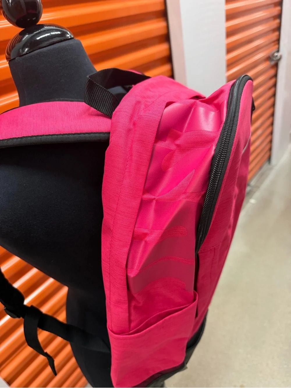 NWT Nike Brasilia Hot Pink Backpack with White Swoosh